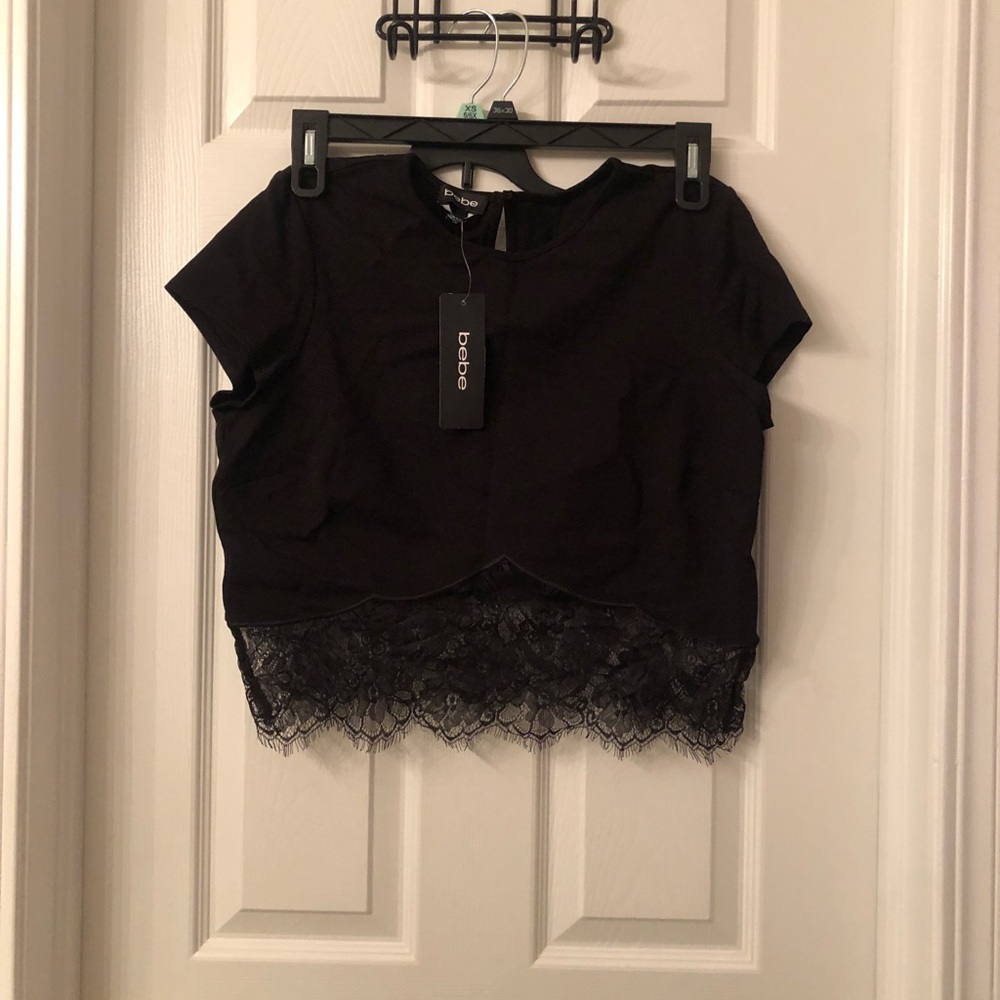 Bebe crop top